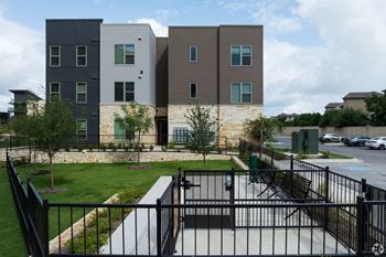 Pet friendly community with dog park
